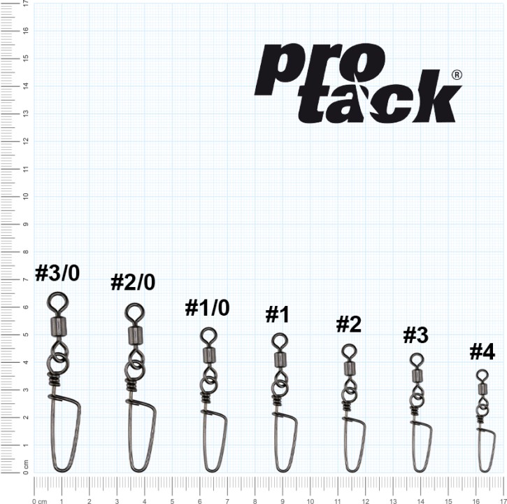 ProTack Coastlock Rolling Swivel Gr. #3/0