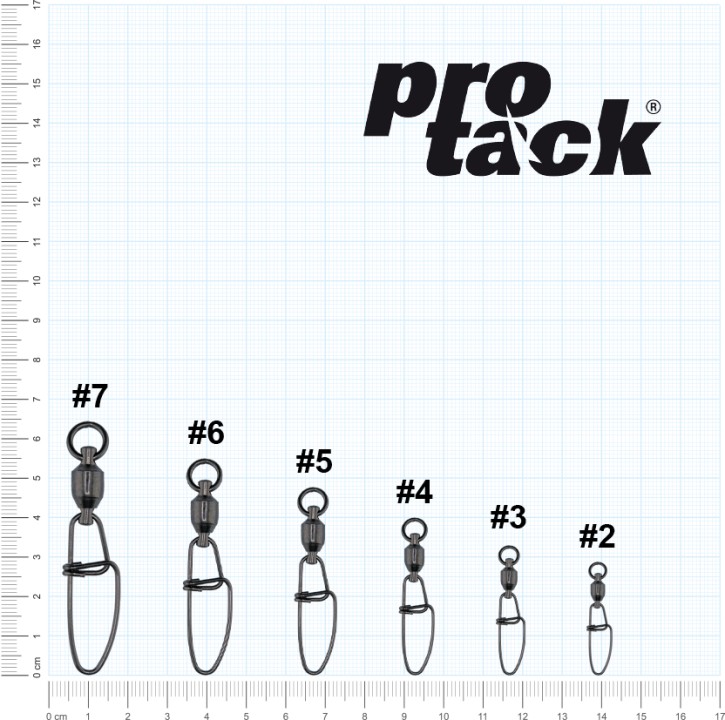 ProTack Crosslock Ball Bearing Swivel Gr. #4