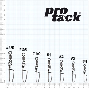 ProTack Coastlock Rolling Swivel                                            