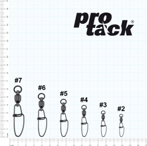 ProTack Crosslock Ball Bearing Swivel                                            