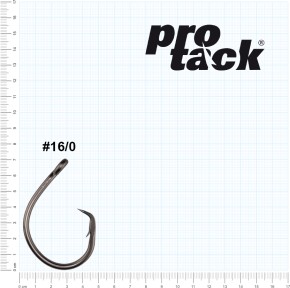 ProTack - Berserker Circle Hook - Edelstahl - Zum Heilbutt und Dorsch angeln in Norwegen und Island - Waller, Thunfisch, Meereshaken                                            