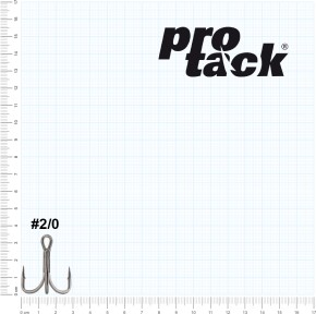 ProTack - Berserker - Treble Hook 6 X Strong - High Carbon | Salzwasser, Hochsee, Waller, Stinger Drillinge, Meereshaken für Island, Norwegen                                            