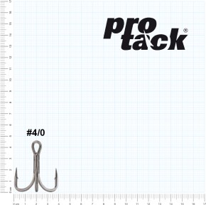 ProTack - Berserker - Treble Hook 6 X Strong - High Carbon | Salzwasser, Hochsee, Waller, Stinger Drillinge, Meereshaken für Island, Norwegen                                            