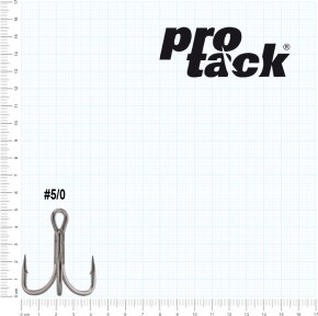 ProTack - Berserker - Treble Hook 6 X Strong - High Carbon | Salzwasser, Hochsee, Waller, Stinger Drillinge, Meereshaken für Island, Norwegen                                            