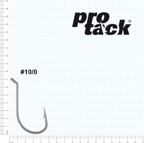 ProTack - Octopus Beak Hook - Edelstahl - Meereshaken, Naturköderhaken zum Meeresangeln in Norwegen und Island – Leng, Dorsch, Heilbutt                                            