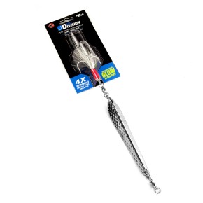 ProTack - Evo Bergmann Pilker - Deko Edelstahl | Ideal für Dorsch und Heilbutt in Norwegen - Svenskepilk, Bananen Pilker, Dreikant Pilker                                            