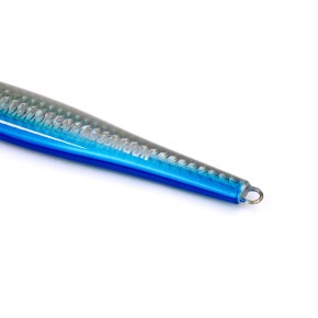 Tobynator Pilker - Blau-Holo-Glow – 300 Gramm - Ideal für Dorsch, Köhler, Pollack und Heilbutt in Norwegen – von norwegen-angelgeraet.de                                            